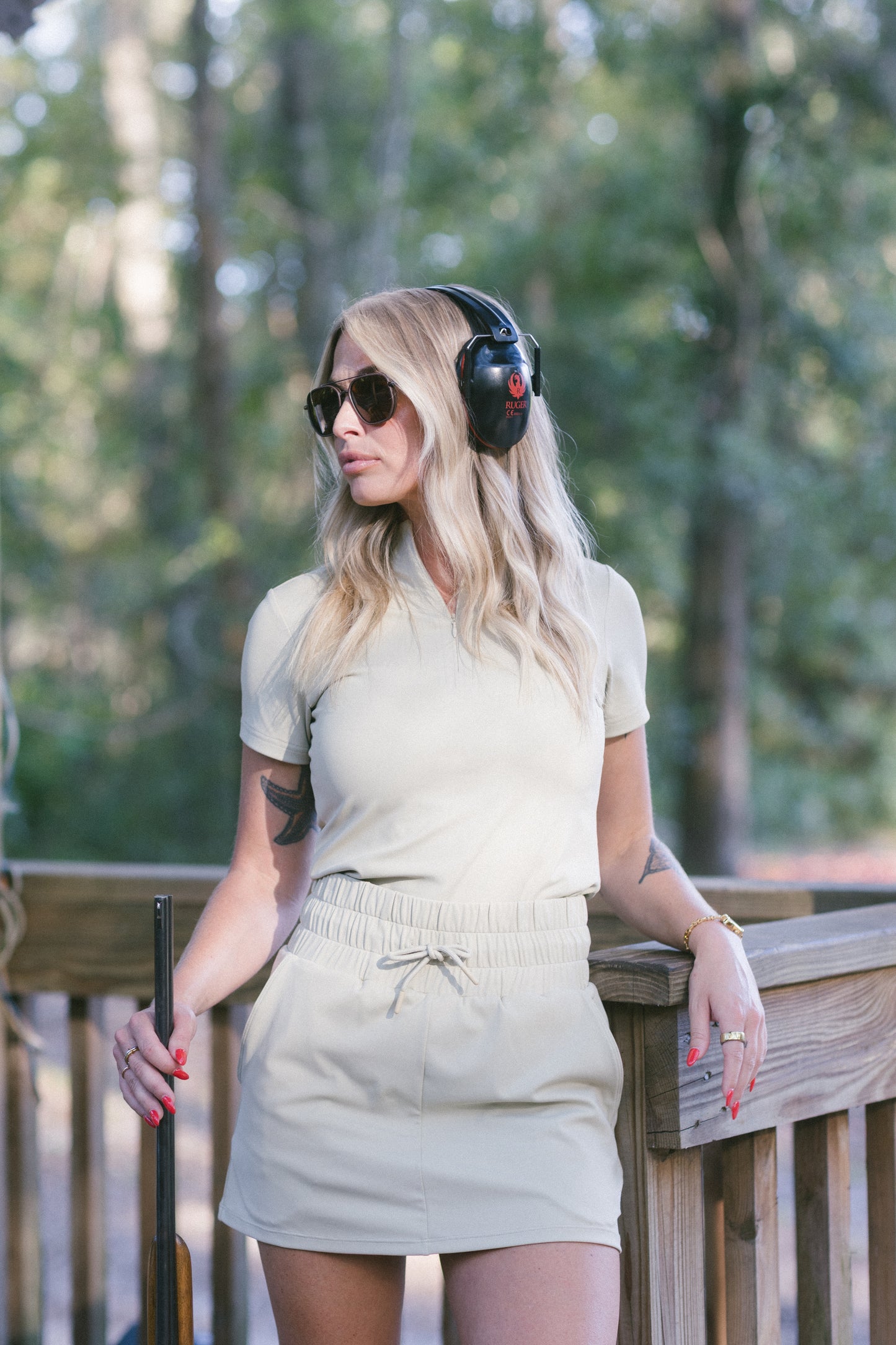Her Element Performance Mock Neck