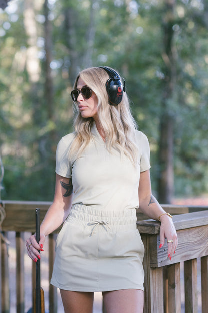 Her Element Performance Mock Neck