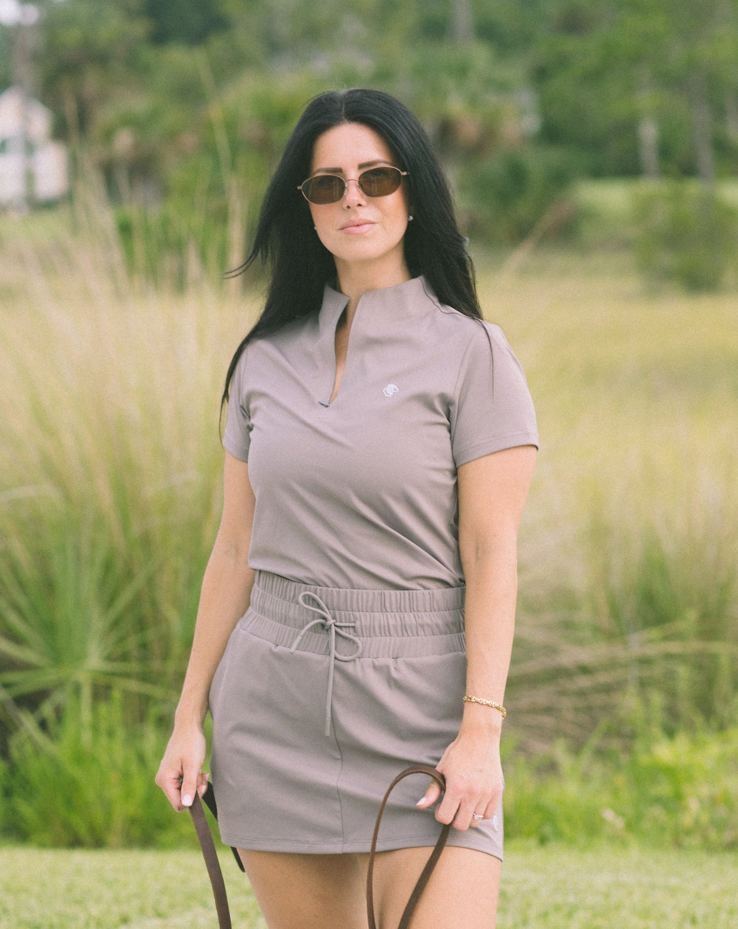 Her Element Performance Mock Neck