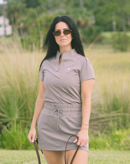 Her Element Performance Mock Neck